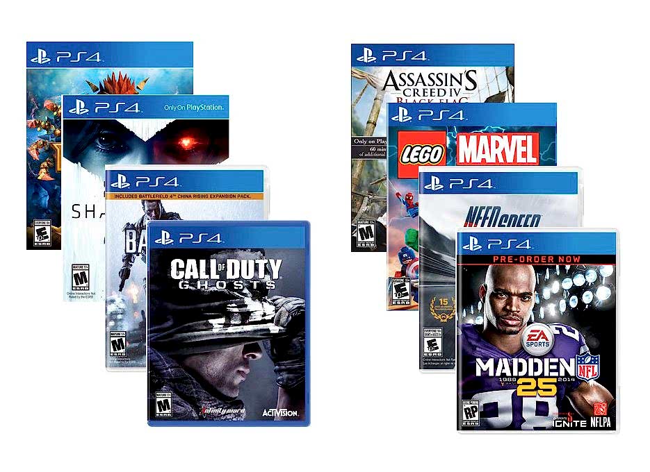 Диски ps4